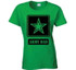Happy Father's Day Army Dad T- - Irish Green T Shirt