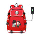 Demon Slayer: Kimetsu no Yaiba canvas School Bag Kamado Tanjirou USB charging Laptop Backpack