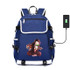 Demon Slayer: Kimetsu no Yaiba canvas School Bag Kamado Tanjirou USB charging Laptop Backpack