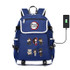 Demon Slayer: Kimetsu no Yaiba canvas School Bag Kamado Tanjirou USB charging Laptop Backpack