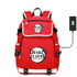 Demon Slayer: Kimetsu no Yaiba canvas School Bag Kamado Tanjirou USB charging Laptop Backpack