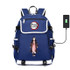 Demon Slayer: Kimetsu no Yaiba canvas School Bag Kamado Tanjirou USB charging Laptop Backpack