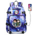 Anime Demon Slayer: Kimetsu no Yaiba Usb Charge Backpack