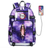 Anime Demon Slayer: Kimetsu no Yaiba Usb Charge Backpack
