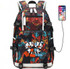 Game Cuphead Mugman usb charging canvas Laptop Backpack