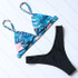 Leopard Floral Pink Bikinis  Women Brazilian Bikini Set Push Up Swimsuit Thong Summer Beach Bathing Suits