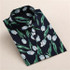 Dioufond Summer Floral Blouse Shirt Women Long Sleeve Tops Cotton Shirts White Navy Blouses Small Flower Blusas Femininas