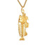 Men's Hip Hop Chain Large Fish Bone Notification Necklace