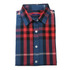 Brand  Fashion Women Blouses Long Sleeve Turn-down Collar Plaid Shirts Women Casual Cotton Shirt Style Blusas Femininas