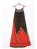 Pretty Bohemia Spaghetti Straps Maxi Dress Beach Dress