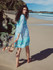 Floral V-neck Bohemia Mini Dress