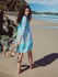 Floral V-neck Bohemia Mini Dress
