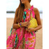 Printed Chiffon Loose Boho Beach Maxi Dress