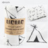 Ainaan Muslin Cotton Baby Swaddles For Newborn Baby Blankets Black & White Gauze Bath Towel