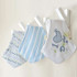 3pcs/set Baby Bibs Cotton Bandana Bibs Infant Babador Saliva Bavoir Towel baberos bebes Babadores