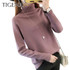 TIGENA Thick Warm Turtleneck Sweater Women 2017 Autumn Winter Tricot Jumper Women Sweaters And