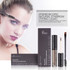 Eyebrow Enhancers Brush Kits Waterproof Henna Eyebrow Gel Black Brown Pigments