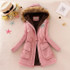 Aonibeier Parkas Women Coats Fashion Autumn Warm Winter Jackets Women Fur Collar Long Parka Plus