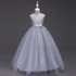 2017 New Kids Girls Wedding Flower Girl Dress Princess Party Pageant Formal Dress Sleeveless Dress