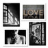 Poster Nordic Black And White Posters And Prints Decorative Picture Vintage Wall Painting Wall Art Canvas Painting Unframed