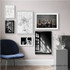 Poster Nordic Black And White Posters And Prints Decorative Picture Vintage Wall Painting Wall Art Canvas Painting Unframed