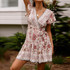 V-Neck Mini Dress