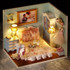 Furniture Miniatura Diy Doll Houses Miniature Dollhouse Wooden Toys For Children Grownups Birthday Gift