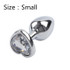Heart Shaped Metal Anal Plug