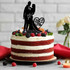Mr. and Mrs. Acrylic Wedding Cake Topper | Groom and Bride Cake Topper