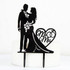 Mr. and Mrs. Acrylic Wedding Cake Topper | Groom and Bride Cake Topper