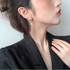 Crystal Cuff Earrings Handmade