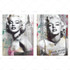 Marilyn Monroe Art Graffiti and Newspaper Style