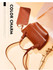 Handbags women fashionable fresh and famous brand luxury designer wing-shaped leather