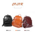 Backpack women luxury designer oil wax real leather large shoulders travel