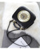 Handbags ladies personalized fun fashion clock shape leather luxury designer famous brands shoulder