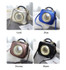 Handbags ladies personalized fun fashion clock shape leather luxury designer famous brands shoulder