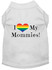 I Heart My Mommies Screen Print Dog Shirt