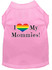 I Heart My Mommies Screen Print Dog Shirt