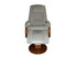 Comfort Chair Company Oslo Collection by Mac Motion Bergen Recliner and Ottoman in Teatro Linen Fabric