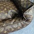 lv dog bed brown 412#
