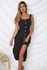 Button solid color fashion ladies beach skirt