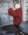 Oversized Chunky Thick Cable Knit Cardigan Sweater