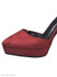 Plain Stiletto High Heeled Velvet Ankle Strap Point Toe Date Outdoor Platform Heels