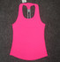 Women Sleeveless Fitness Vest Exercise Workout Sports T-Shirts Fitness Running Sport Vest Yoga top Gym Clothing T-Shirt