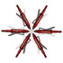 Red 6 pcs/lot Hunting Arrow Head