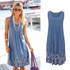 Women's Summer Floral Printed Maxi Dress