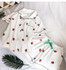 Cotton Pajama with Lovely Strawberry Printing Short Sleeve and Shorts