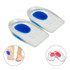Women Men Silicon Gel Heel Cushion Insoles Soles Protectors To Relieve Foot Pain