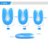 Silicone Gel Insoles Heel Cushion Soles for Foot Pain Relief