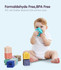 Tumama 12pcs Baby Toys Building Blocks 3D Touch Hand Soft Toy Bath Toys